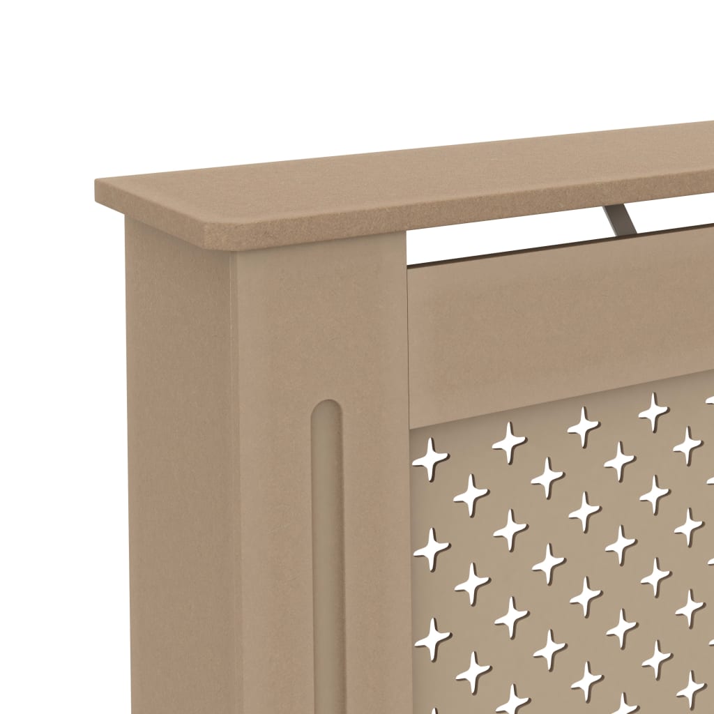 vidaXL Cache-radiateur 112x19x81,5 cm MDF