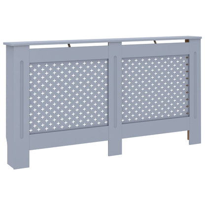 vidaXL Cache-radiateur anthracite 152x19x81,5 cm MDF