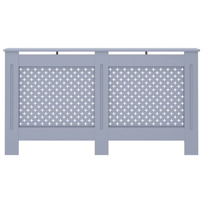 vidaXL Cache-radiateur anthracite 152x19x81,5 cm MDF