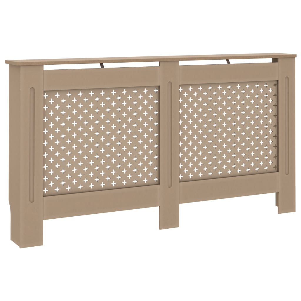 vidaXL Cache-radiateur 152x19x81,5 cm MDF