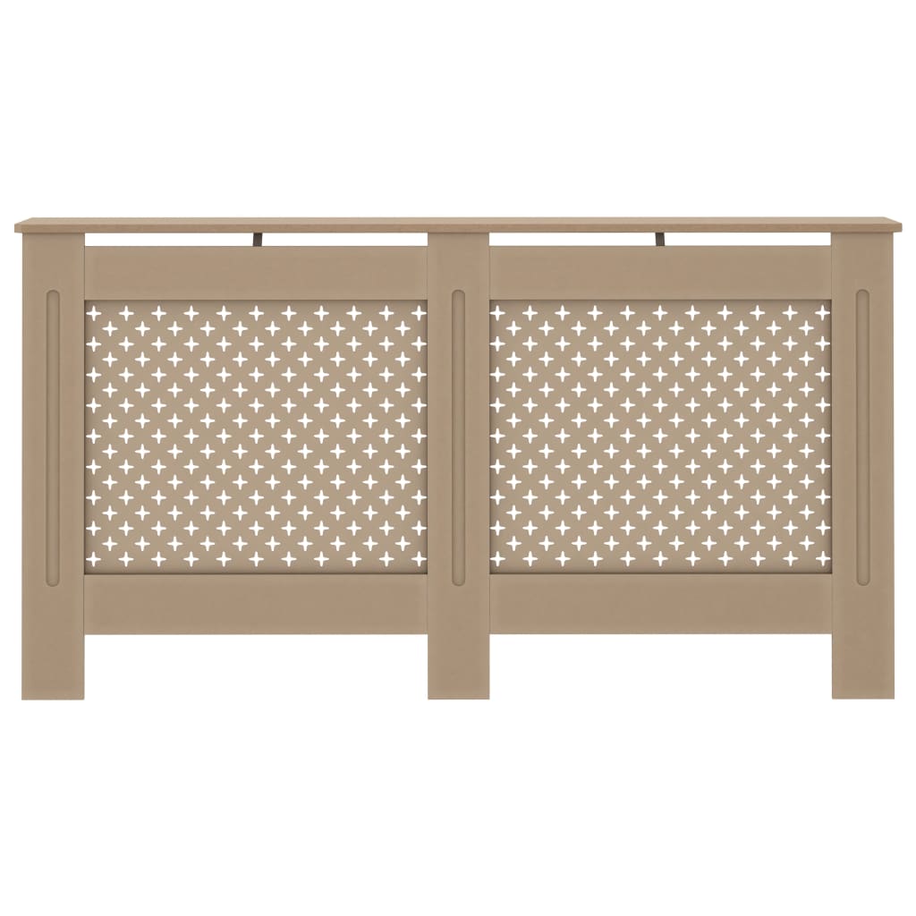 vidaXL Cache-radiateur 152x19x81,5 cm MDF