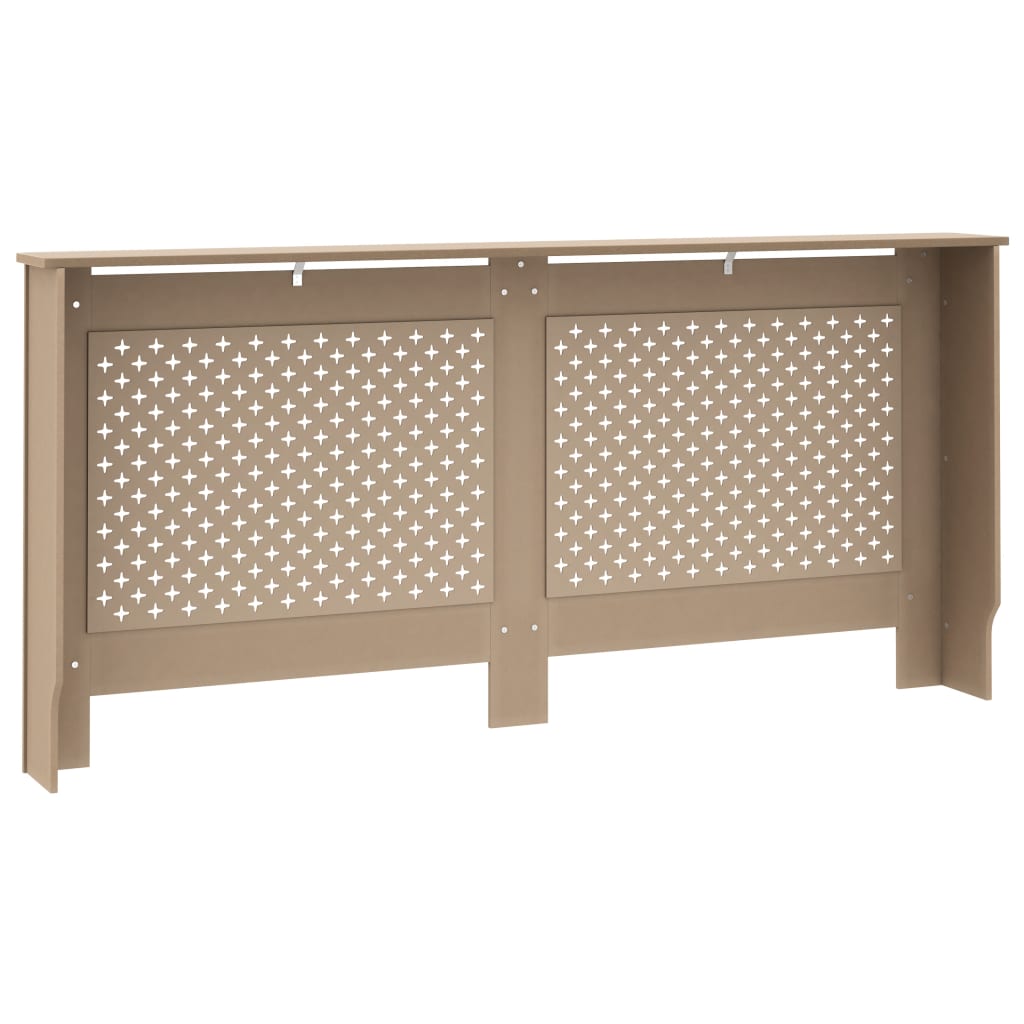 vidaXL Cache-radiateur 172x19x81,5 cm MDF
