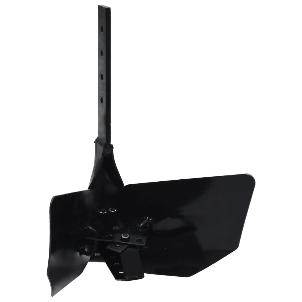 vidaXL Accessoire de charrue à timon Noir Métal
