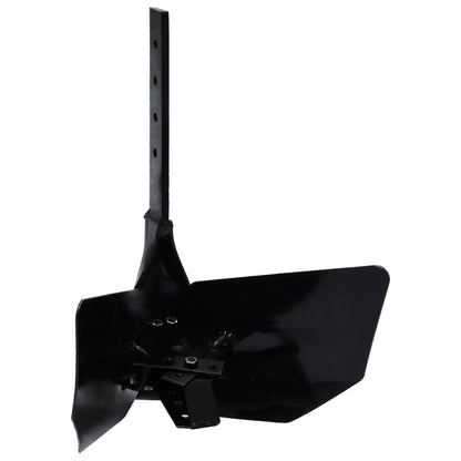 vidaXL Accessoire de charrue à timon Noir Métal