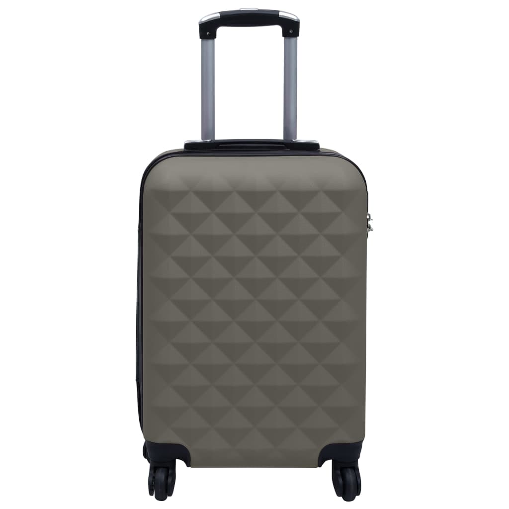 vidaXL Valise rigide Anthracite ABS