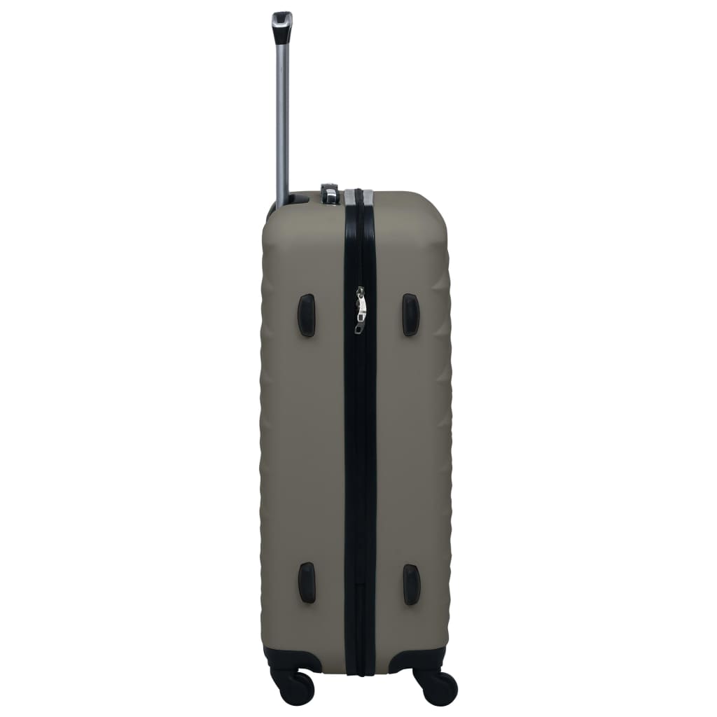 vidaXL Valise rigide Anthracite ABS