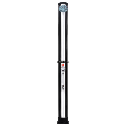 vidaXL Douche solaire d'extérieur avec pomme de douche et robinet 40 L