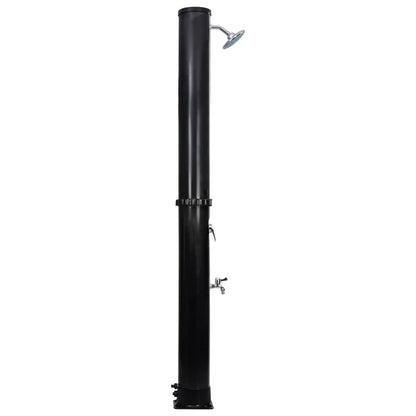 vidaXL Douche solaire d'extérieur avec pomme de douche et robinet 40 L