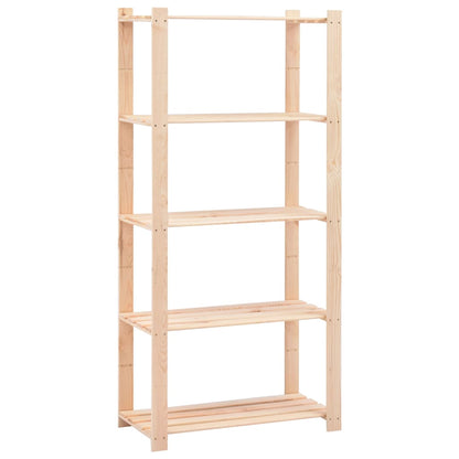 vidaXL Étagères de rangement à 5 niveaux 2 pcs 80x38x170 cm 250 kg