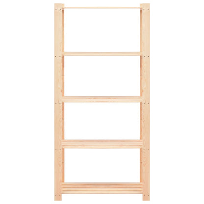 vidaXL Étagères de rangement à 5 niveaux 2 pcs 80x38x170 cm 250 kg