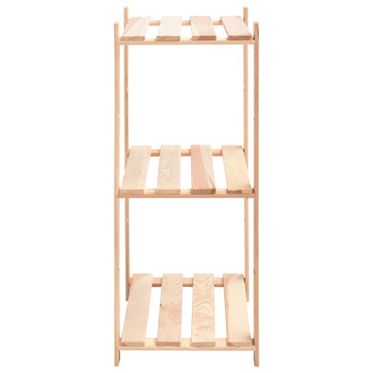 vidaXL Étagères de rangement à 3 niveaux 10 pcs 60x38x90 cm Pin 150 kg