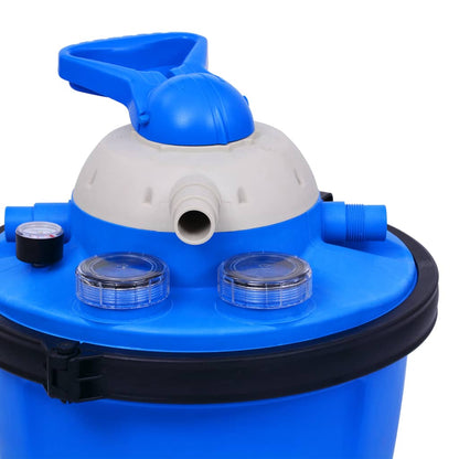 vidaXL Pompe de filtration à sable avec minuterie 450 W 25 L