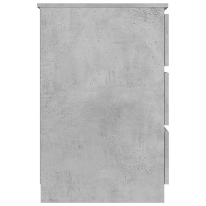 vidaXL Bureau Gris béton 140x50x77 cm Aggloméré
