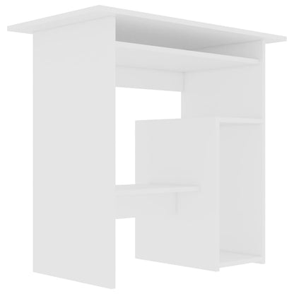 vidaXL Bureau Blanc 80 x 45 x 74 cm Aggloméré