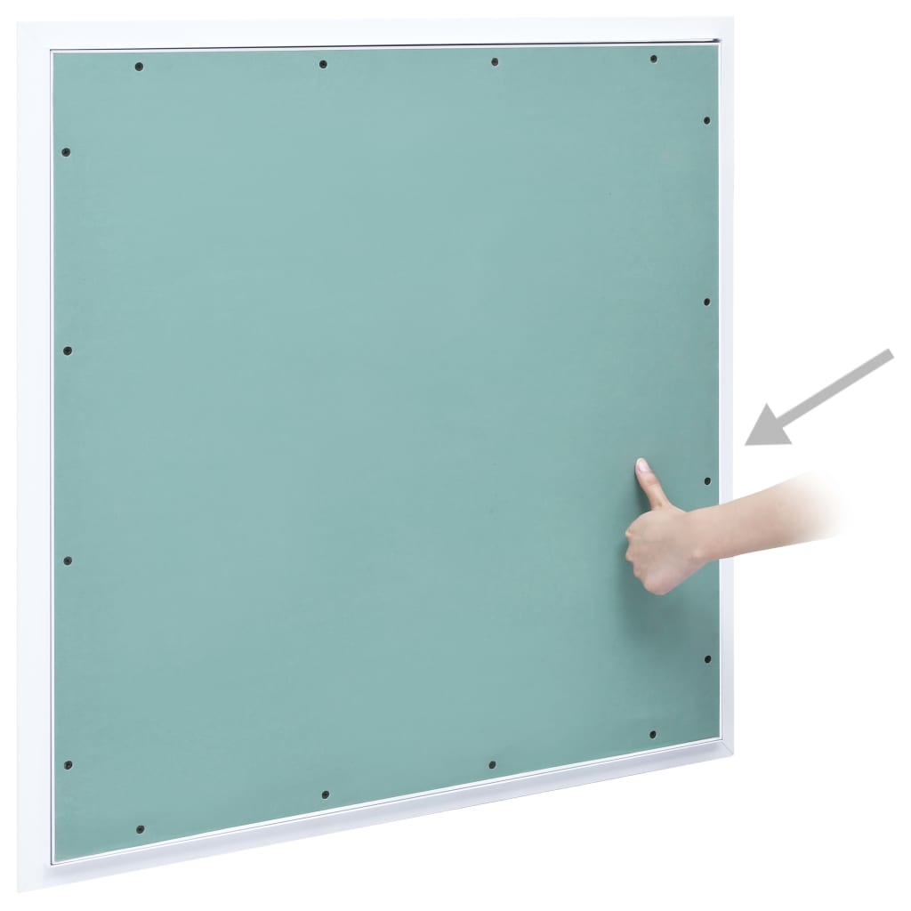 vidaXL Panneau d'accès Cadre en aluminium plaque de plâtre 500x500 mm
