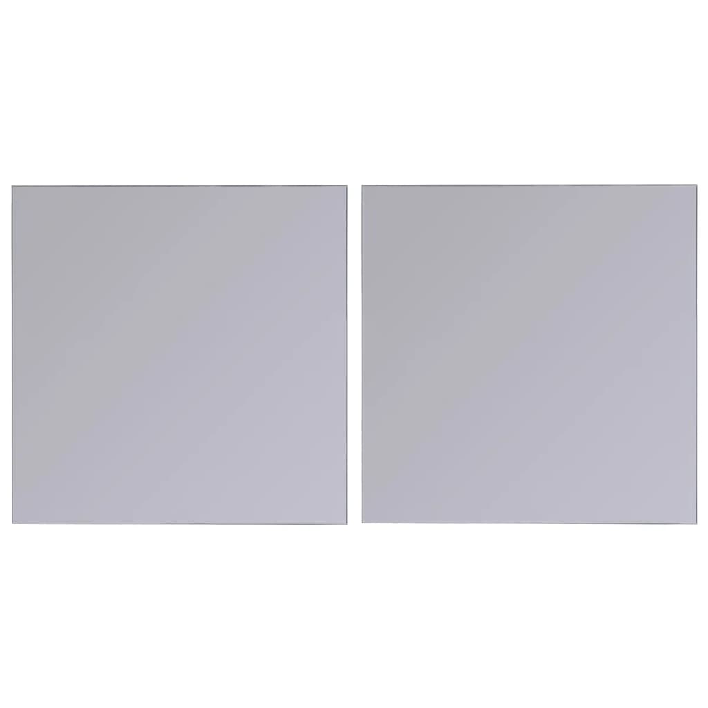 vidaXL Carreaux de miroir sans cadre 16 pcs 20,5 cm