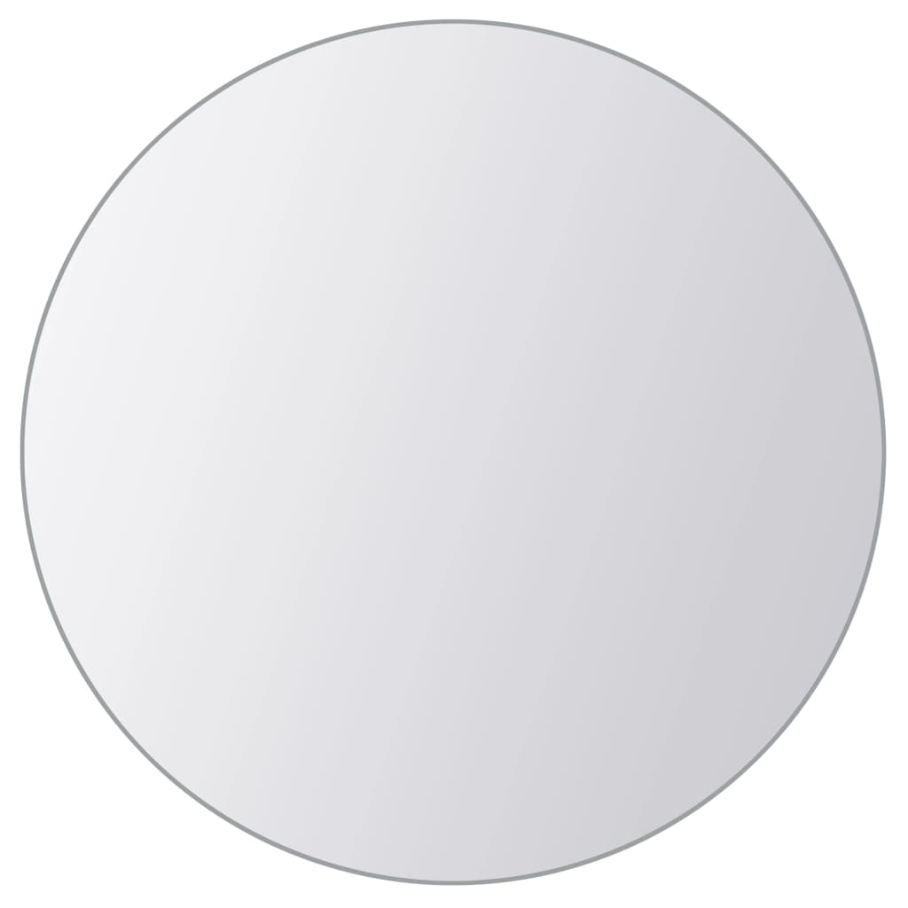 vidaXL Carreaux de miroir 16 pcs Rond Verre