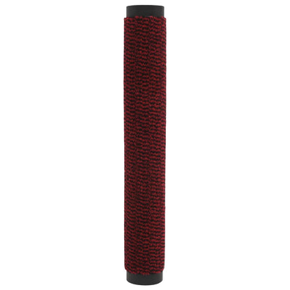 vidaXL Paillassons rectangulaires 2 pcs 80 x 120 cm Rouge