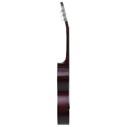 vidaXL Jeu de guitare classique pour débutants 12 pcs 4/4 39"
