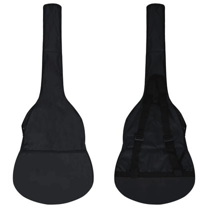 vidaXL Jeu de guitare classique pour débutants 8 pcs Noir 3/4 36"