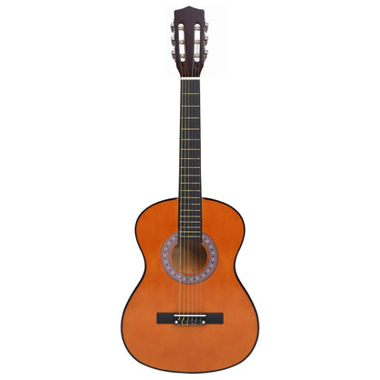 vidaXL Ensemble de guitare classique débutants et enfants 8pcs 3/4 36"