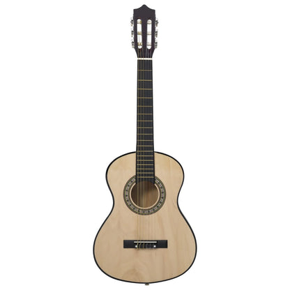 vidaXL Ensemble de guitare classique débutants et enfants 8pcs 1/2 34"
