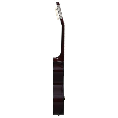 vidaXL Ensemble de guitare classique débutants et enfants 8pcs 1/2 34"