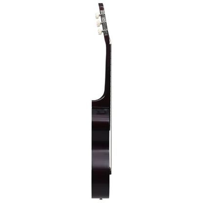 vidaXL Ensemble de guitare classique débutants et enfants 8pcs 1/2 34"