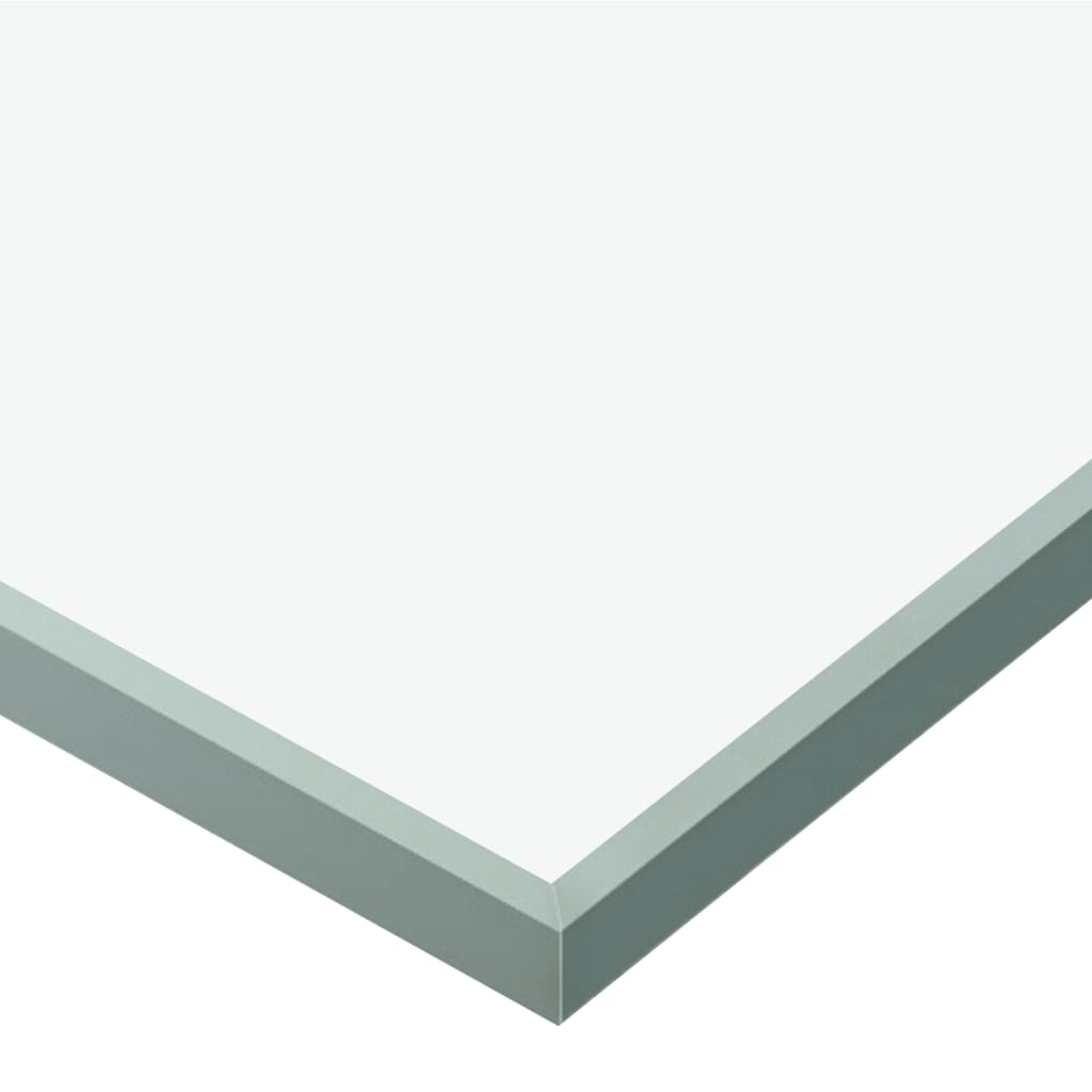vidaXL Porte coulissante Verre ESG et aluminium 90x205 cm Argenté