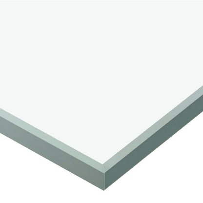 vidaXL Porte coulissante à butées Verre ESG et aluminium 90x205 cm