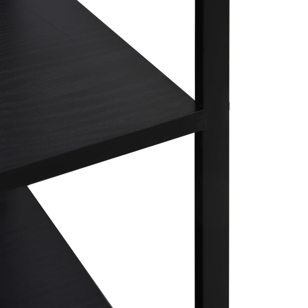 vidaXL Armoire à four à micro-ondes Noir 60x39,6x79,5 cm