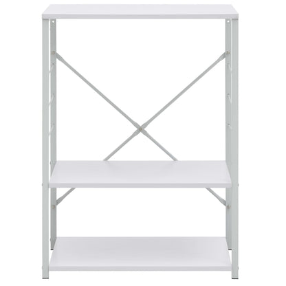 vidaXL Armoire à four à micro-ondes Blanc 60x39,6x79,5 cm