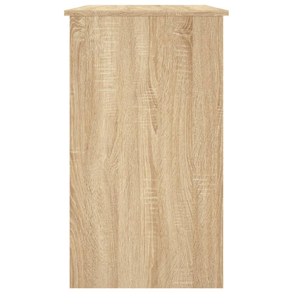 vidaXL Bureau Chêne sonoma 90x45x76 cm Aggloméré