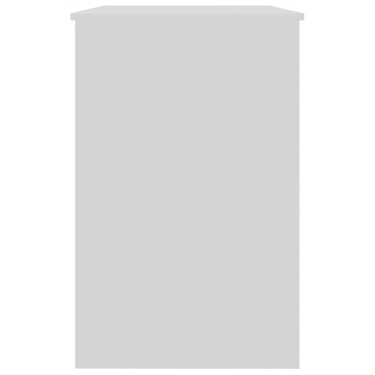 vidaXL Bureau Blanc 100x50x76 cm Bois d'ingénierie