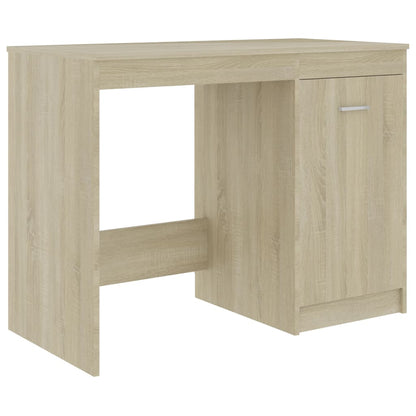 vidaXL Bureau Chêne sonoma 100x50x76 cm Aggloméré