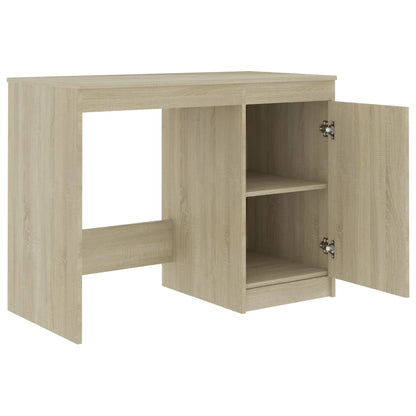 vidaXL Bureau Chêne sonoma 100x50x76 cm Aggloméré