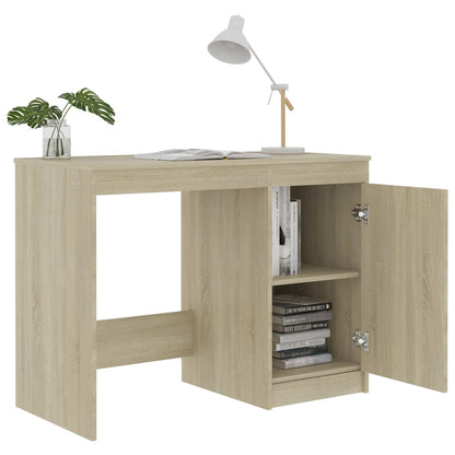 vidaXL Bureau Chêne sonoma 100x50x76 cm Aggloméré