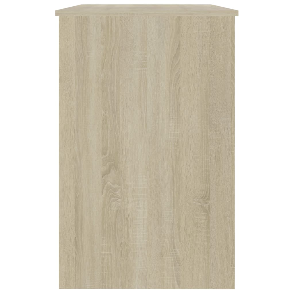 vidaXL Bureau Chêne sonoma 100x50x76 cm Aggloméré