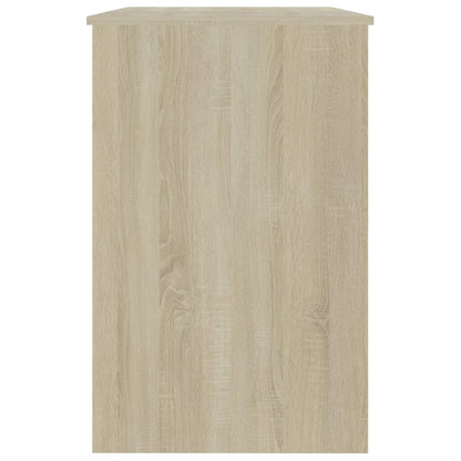 vidaXL Bureau Chêne sonoma 100x50x76 cm Aggloméré