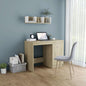vidaXL Bureau Chêne sonoma 100x50x76 cm Aggloméré
