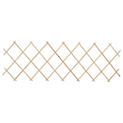 vidaXL Clôture à treillis 5 pcs Bois de sapin 180x60 cm