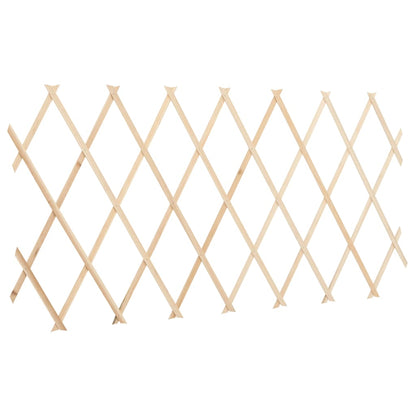 vidaXL Clôture à treillis 5 pcs Bois de sapin 180x60 cm