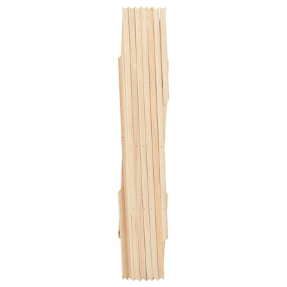 vidaXL Clôture à treillis 5 pcs Bois de sapin 180x60 cm