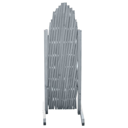 vidaXL Clôture en treillis Bois de sapin massif 1,8x1 m Gris