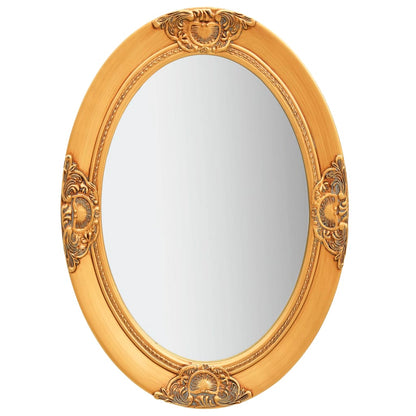 vidaXL Miroir mural style baroque 50x70 cm Doré