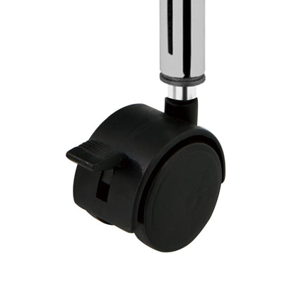 vidaXL Chariot de rangement mobile à 4 tiroirs Rose Plastique