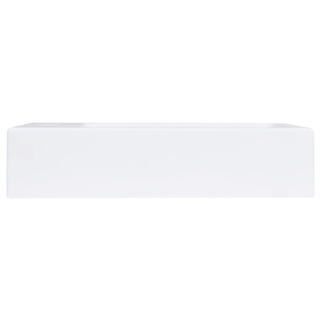 vidaXL Lavabo 400x220x90 mm SMC Blanc
