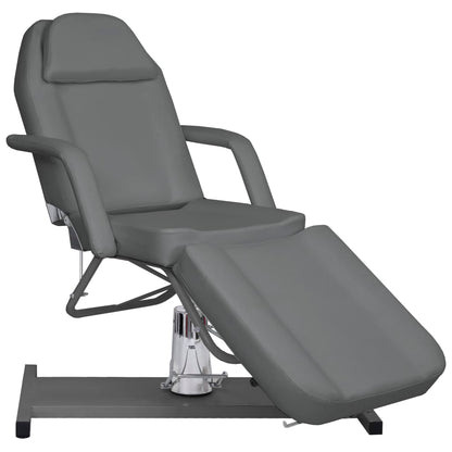 vidaXL Table de massage Gris 180x62x(87-112) cm