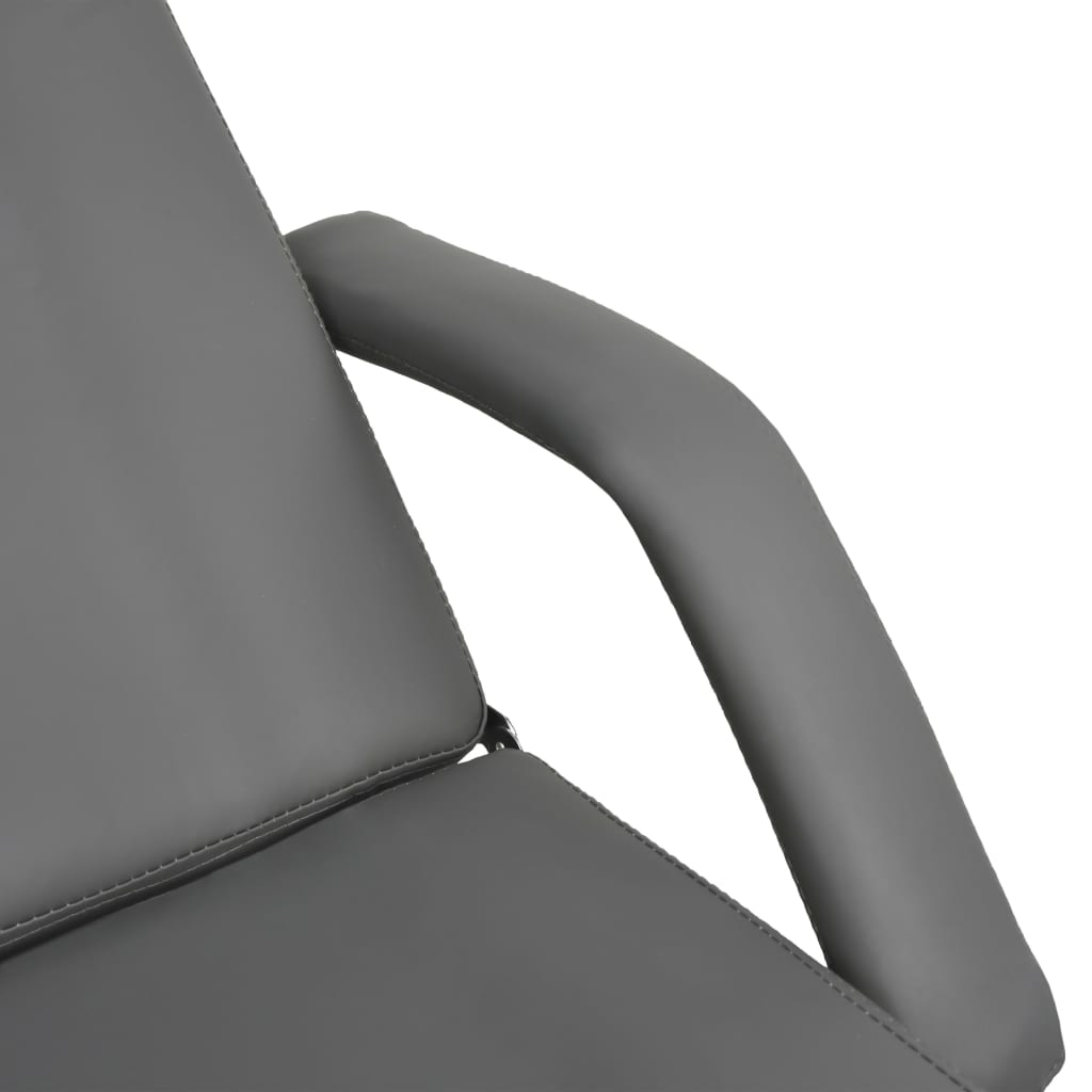 vidaXL Table de massage Gris 180x62x(87-112) cm