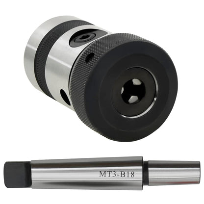 vidaXL Mandrin de taraudage B18 et tige MT3 de filetage interne M3-M16